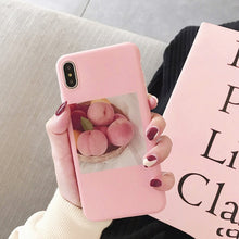 Load image into Gallery viewer, Cartoon fruit Painting Phone Case For iphone X