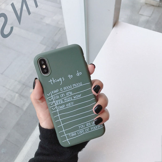 Funny Letter Phone Case For iphone 7