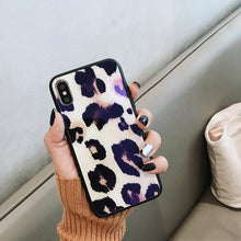 Load image into Gallery viewer, Luxury Leopard Print Phone Case For iphone XS