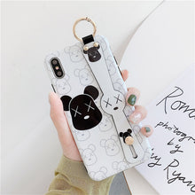 Load image into Gallery viewer, Cartoon Bear Wristband Phone Case For iphone 6