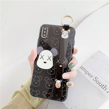 Load image into Gallery viewer, Cartoon Bear Wristband Phone Case For iphone 6