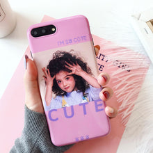 Load image into Gallery viewer, Cute Girl Illustration Phone Case For iphone 7