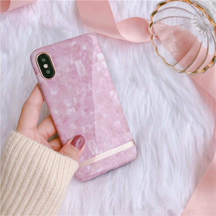 Glossy Marble IPhone 7 Case