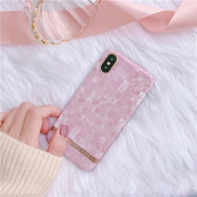Glossy Marble IPhone 7 Case