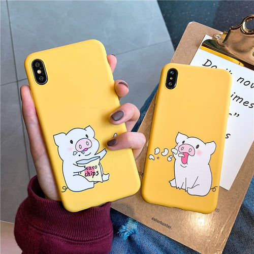 Cute Cartoon Couples Phone case For Huawei P20 lite Mate 20 Pro