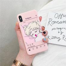 Load image into Gallery viewer, Sailor Moon Phone Case For Samsung A7 S8 A50 S9 note 9 S10 S7 edge 8 j7 j5 j4 a5 a8 a30 s6 s9 plus a6 s10e j6 Soft Back Cover