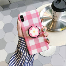 Load image into Gallery viewer, Colorful Grid Patterned Phone Case For iphone 6