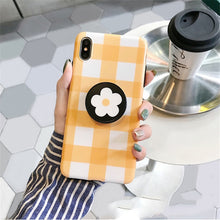 Load image into Gallery viewer, Colorful Grid Patterned Phone Case For iphone 6