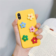 Load image into Gallery viewer, INS Cute 3D Flowers Phone Case For iphone XS