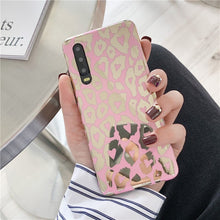 Load image into Gallery viewer, Leopard Print Laser Phone Cases For Huawei P10 Pro P20 Lite