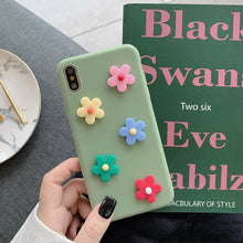 Load image into Gallery viewer, Cute 3D Flowers Phone Case For iphone XS