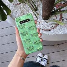 Load image into Gallery viewer, Cute Crocodile Phone Case For Samsung S8 S9 S10 plus Case For Samsung Note 8 note 9 Cover Fashion Cartoon Conch Shell Soft Cases
